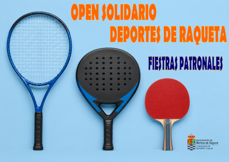 Img OPEN SOLIDARIO DEPORTES RAQUETA